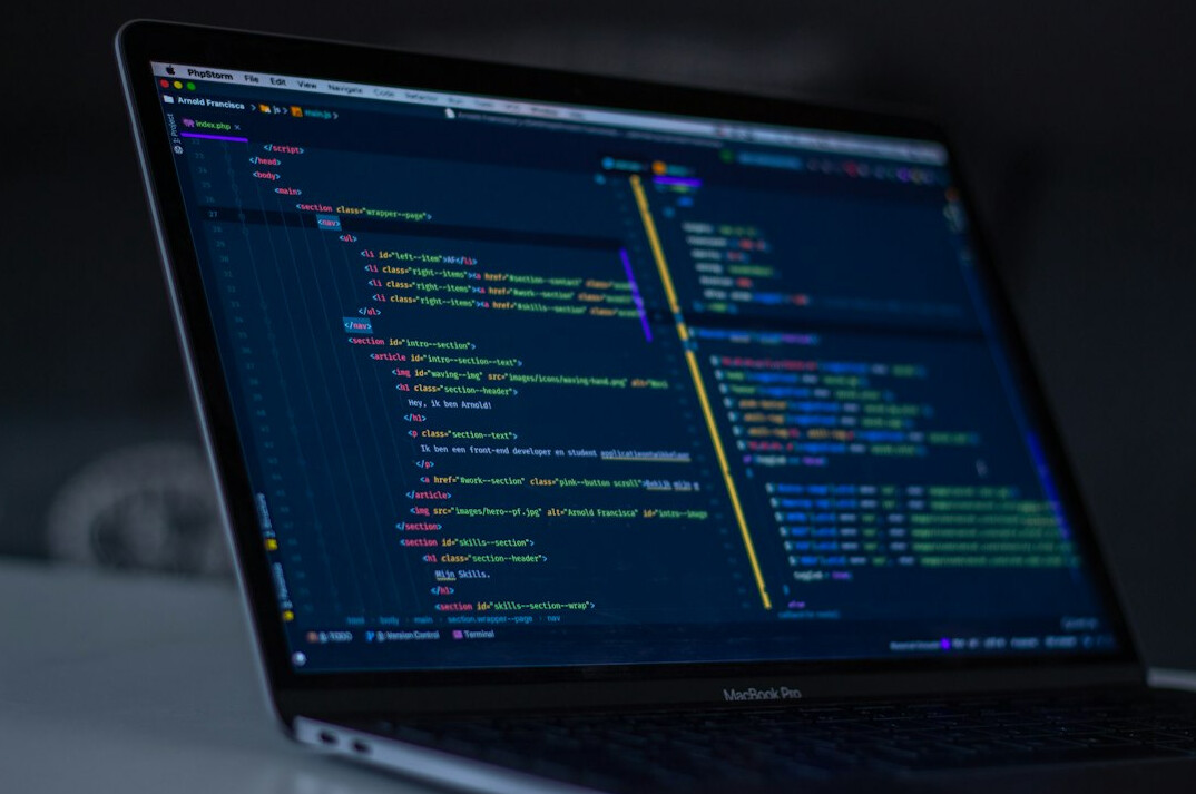 web development code